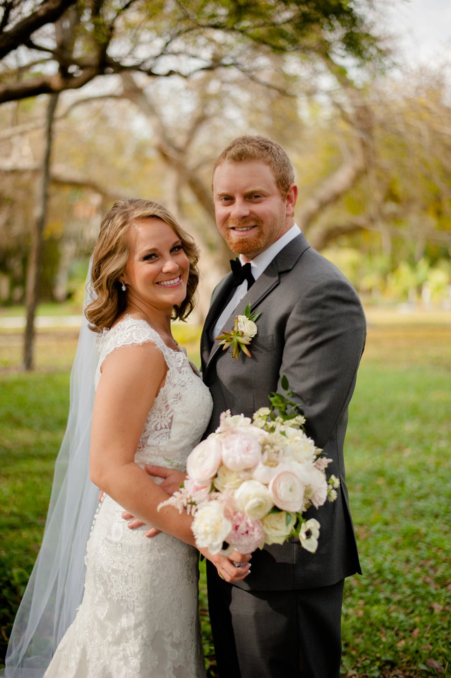 A Garden Inspired Blush Florida Wedding via TheELD.com