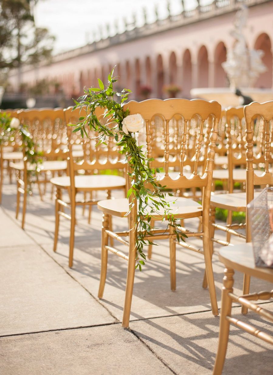 A Garden Inspired Blush Florida Wedding via TheELD.com