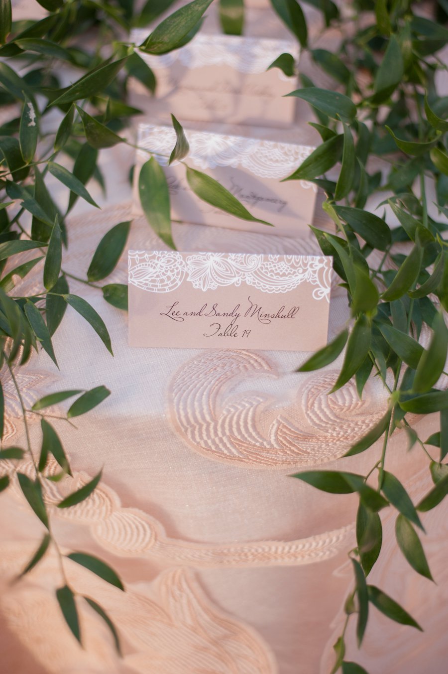 A Garden Inspired Blush Florida Wedding via TheELD.com