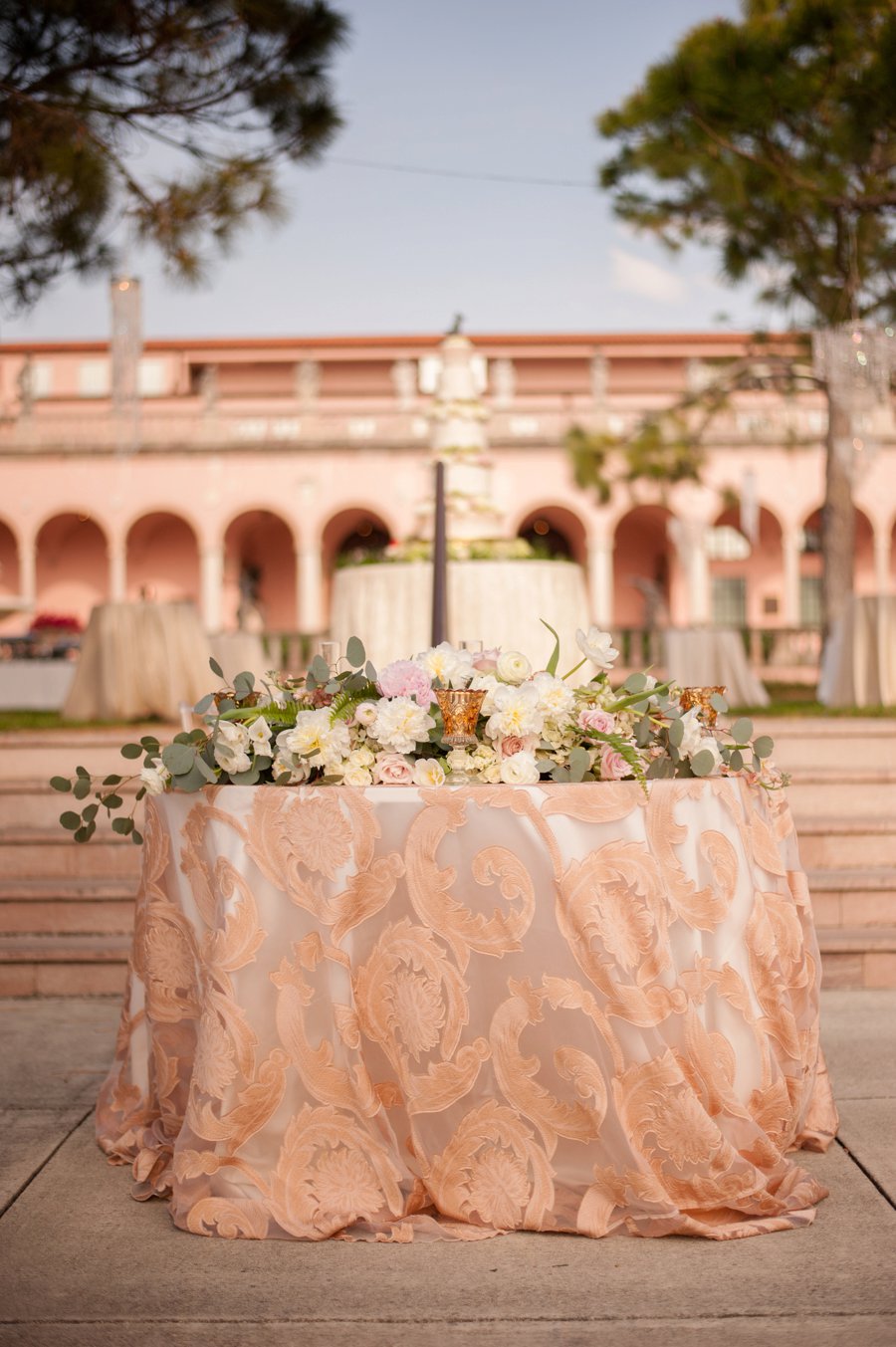 A Garden Inspired Blush Florida Wedding via TheELD.com