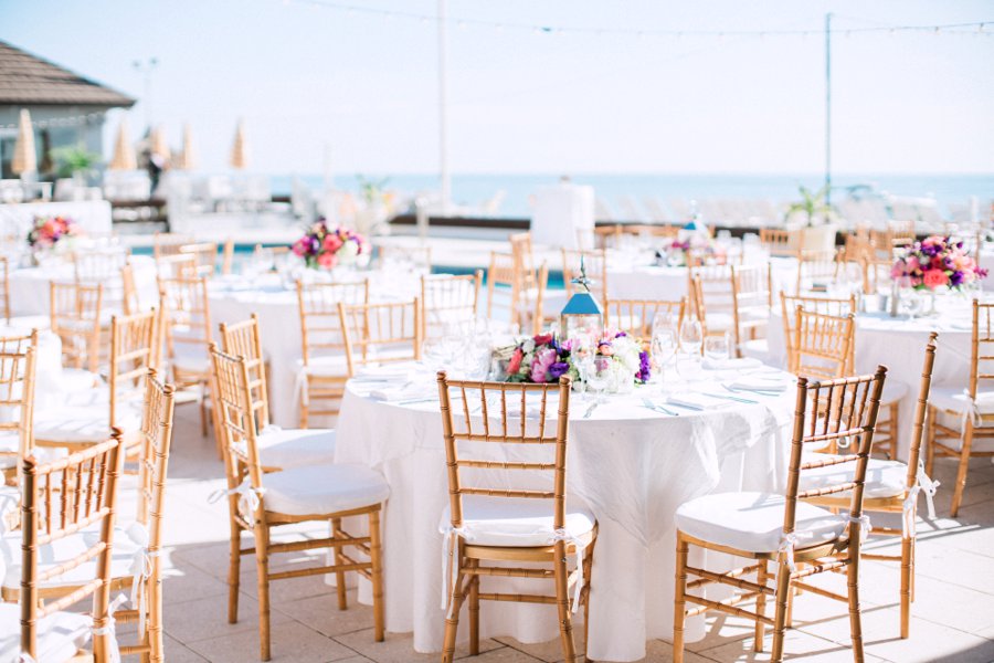 Vibrant Pink & Purple Boca Grande Wedding via TheELD.com