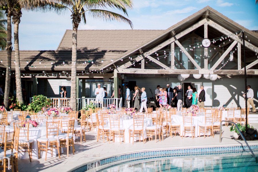 Vibrant Pink & Purple Boca Grande Wedding via TheELD.com