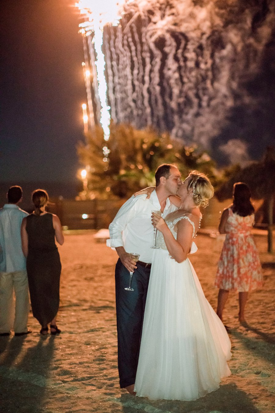 Vibrant Pink & Purple Boca Grande Wedding via TheELD.com