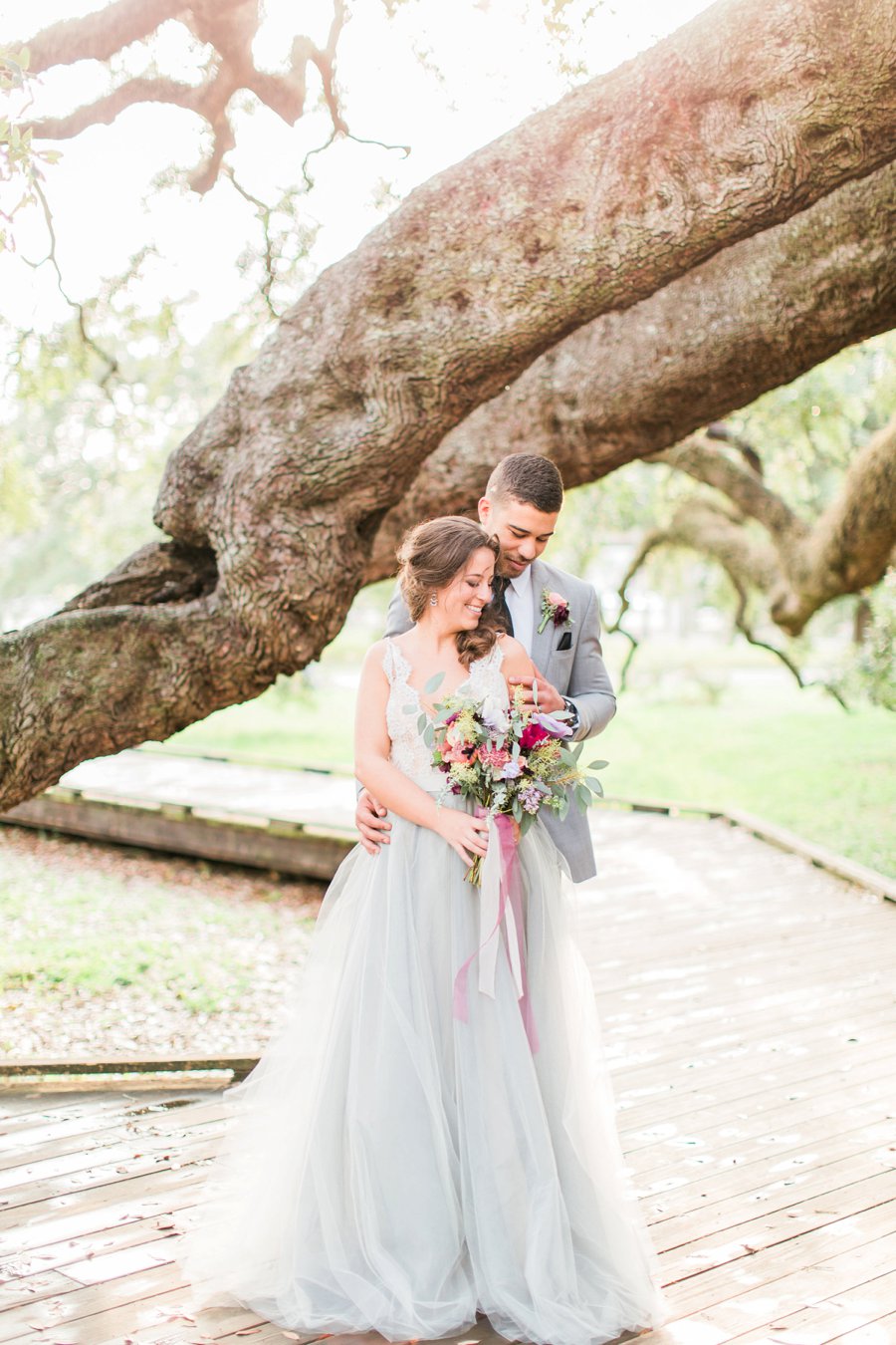 Lavender & Burgundy Love Inspired Industrial Wedding Ideas via TheELD.com