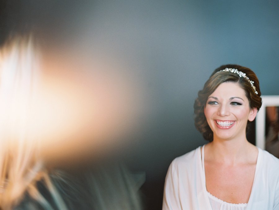 A Romantic Blush and White Rustic Florida Barn Wedding via TheELD.com