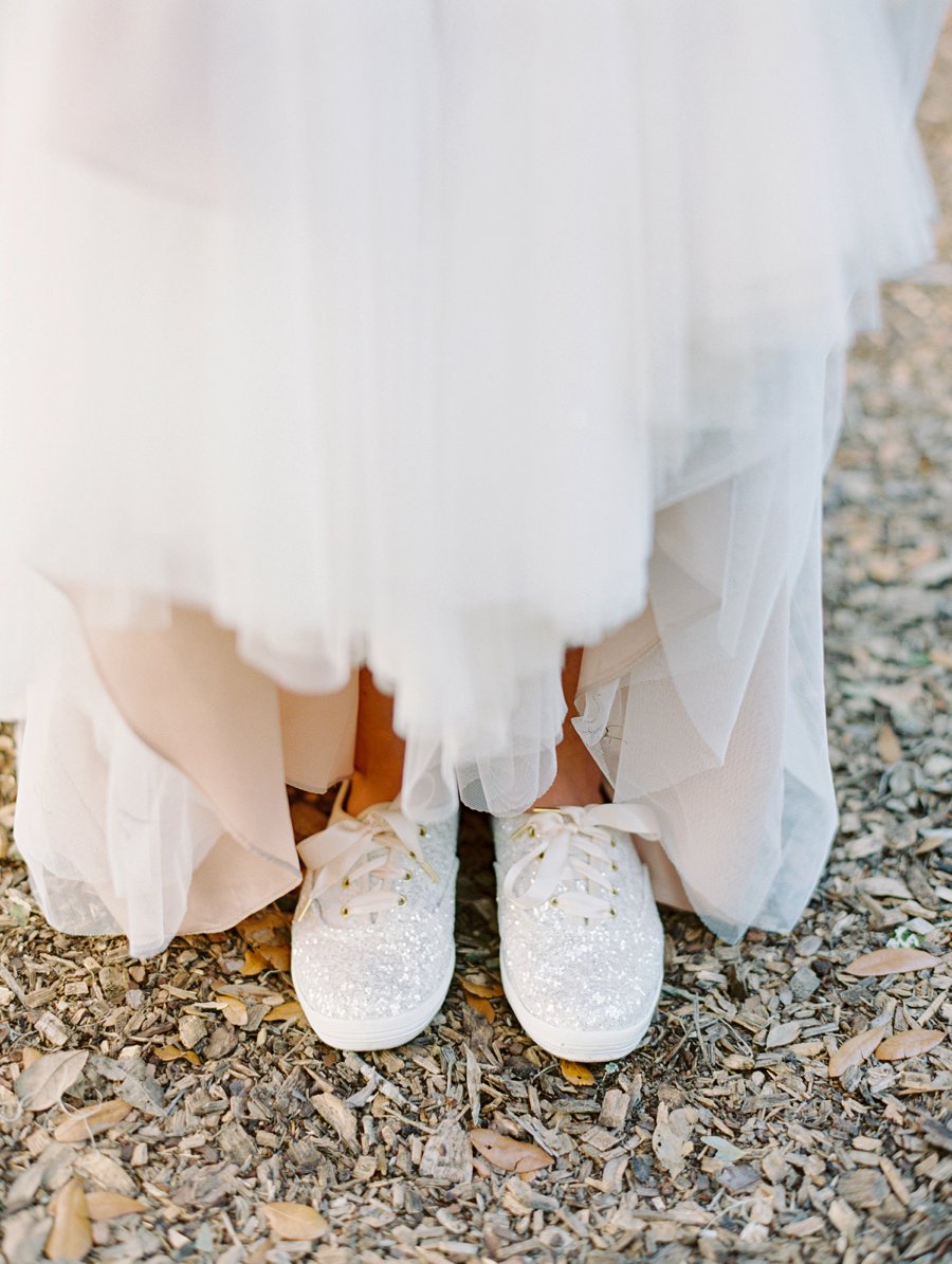 A Romantic Blush and White Rustic Florida Barn Wedding via TheELD.com