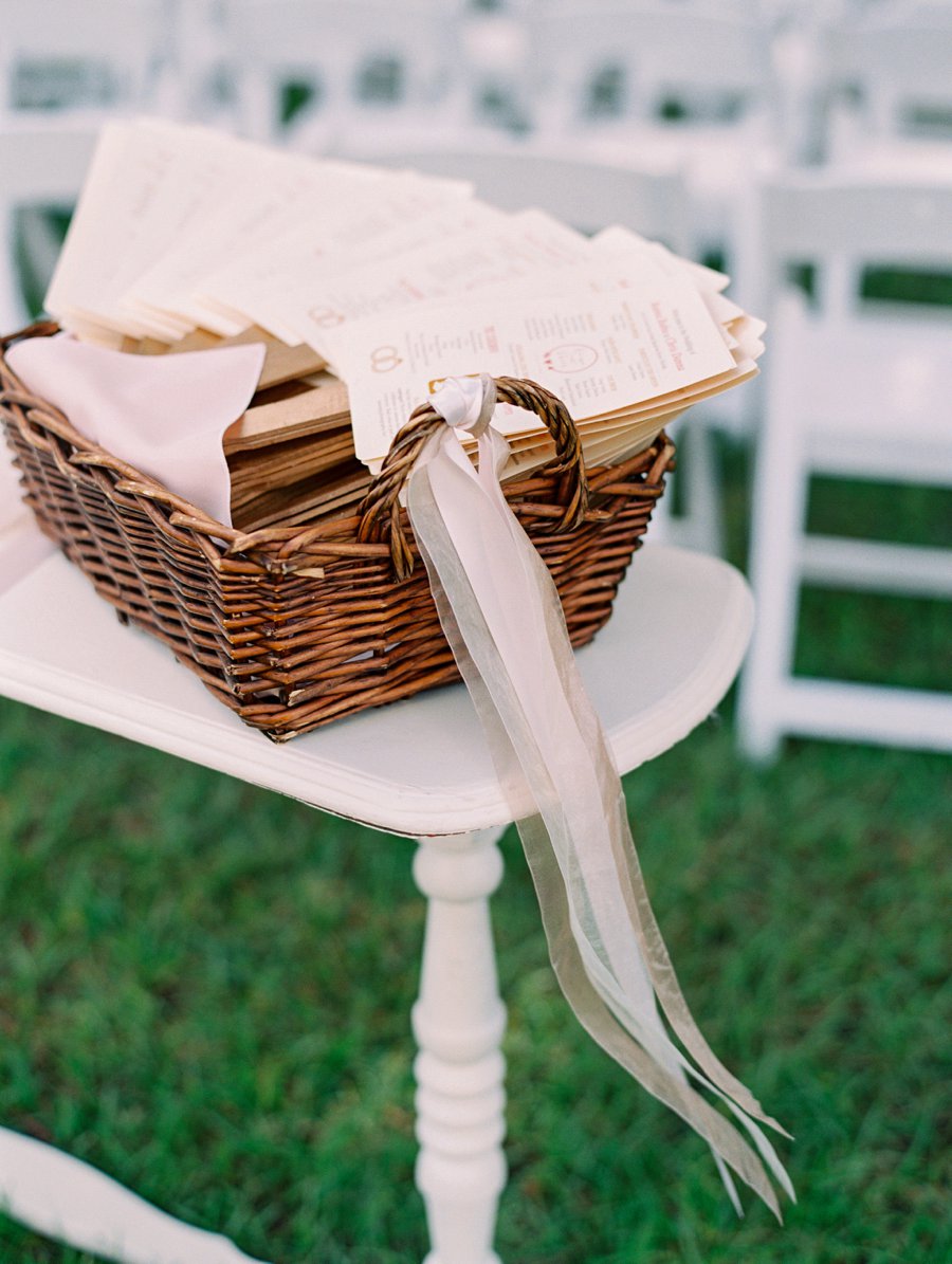 A Romantic Blush and White Rustic Florida Barn Wedding via TheELD.com