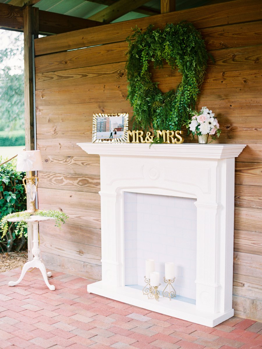 A Romantic Blush and White Rustic Florida Barn Wedding via TheELD.com