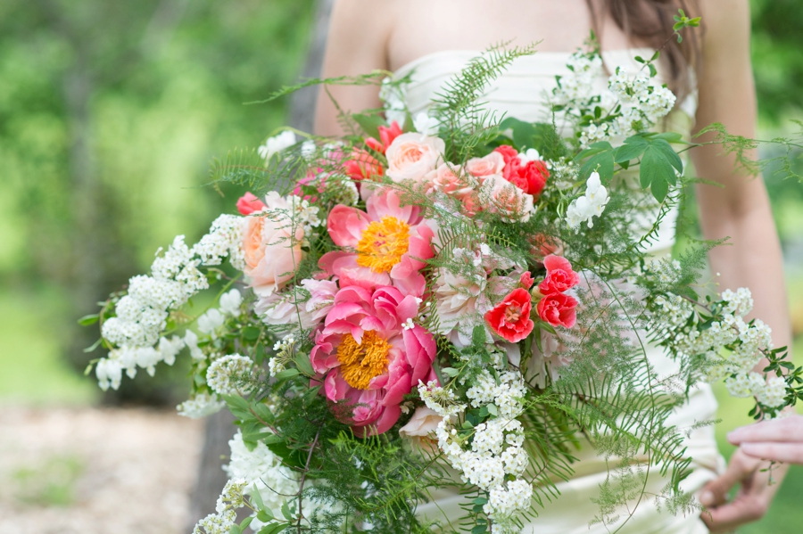 Classic Pink Minnesota Garden Wedding via TheELD.com