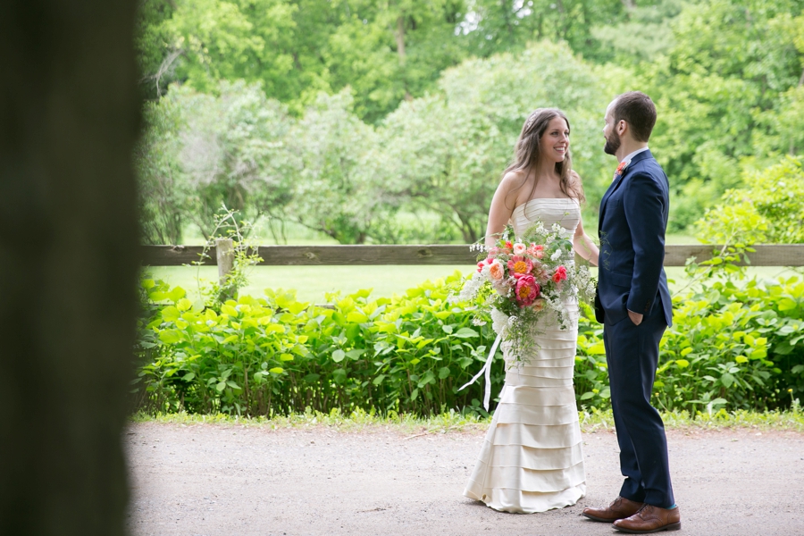 Classic Pink Minnesota Garden Wedding via TheELD.com