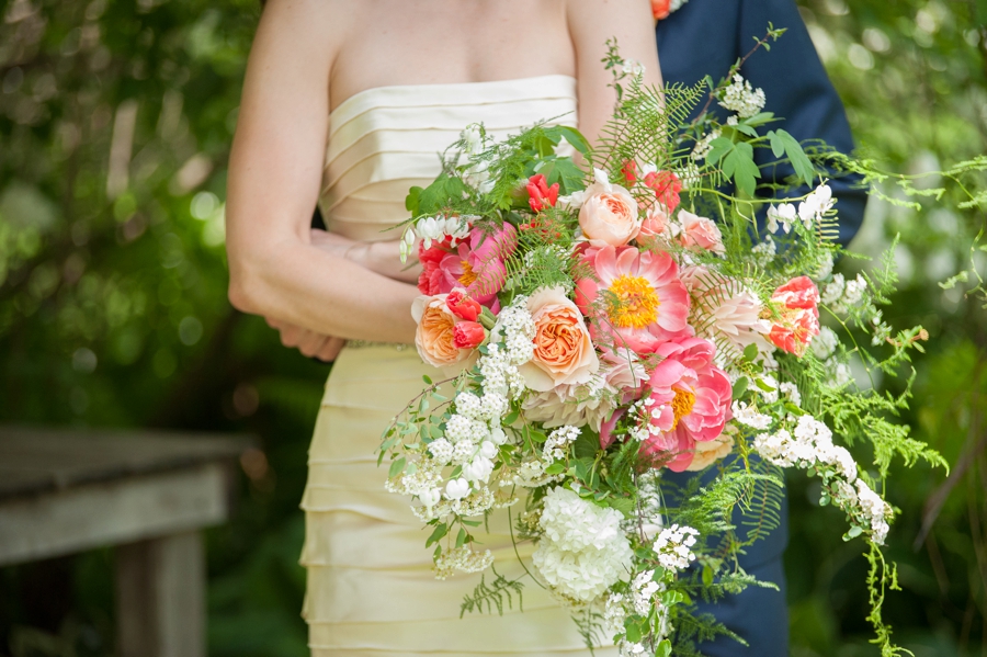 Classic Pink Minnesota Garden Wedding via TheELD.com