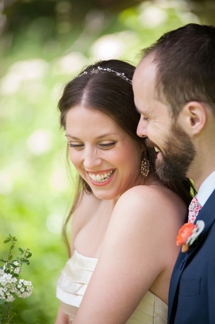 Classic Pink Minnesota Garden Wedding via TheELD.com