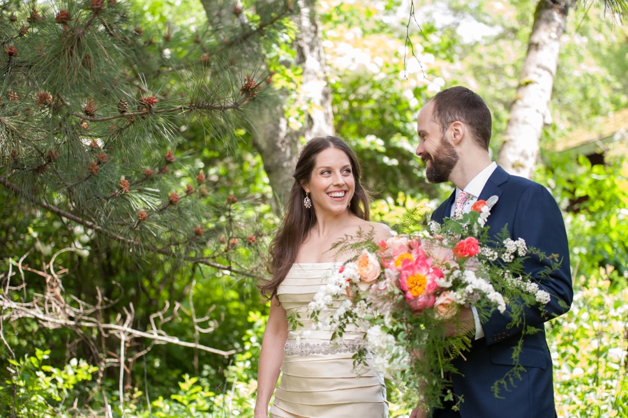 Classic Pink Minnesota Garden Wedding via TheELD.com