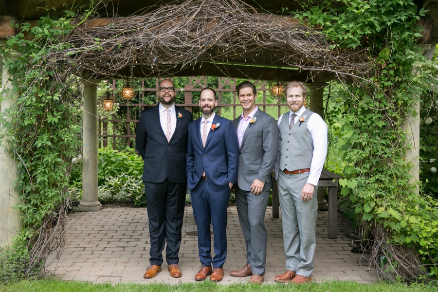 Classic Pink Minnesota Garden Wedding via TheELD.com