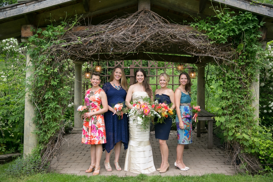 Classic Pink Minnesota Garden Wedding via TheELD.com