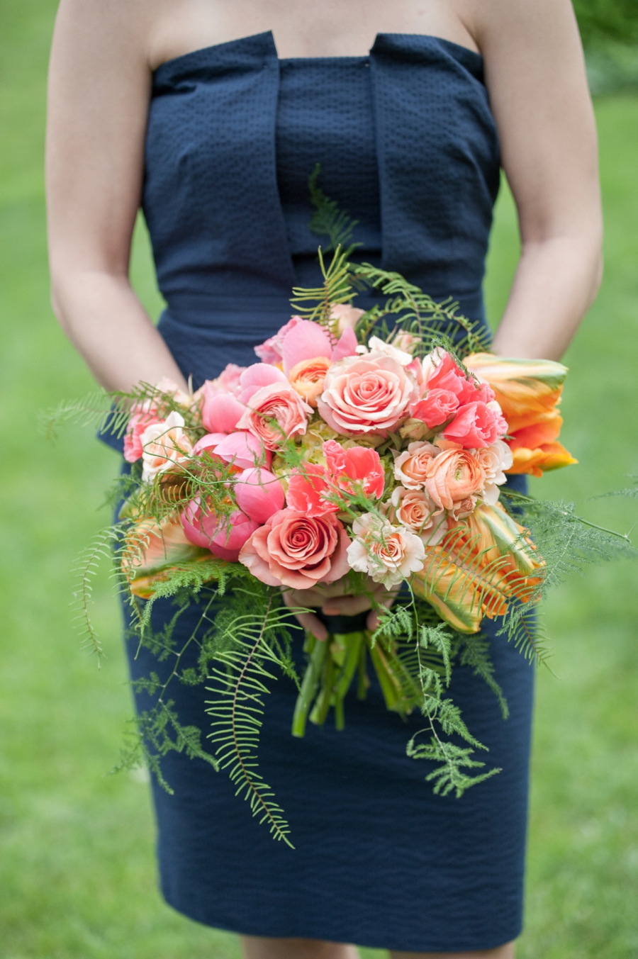 Classic Pink Minnesota Garden Wedding via TheELD.com