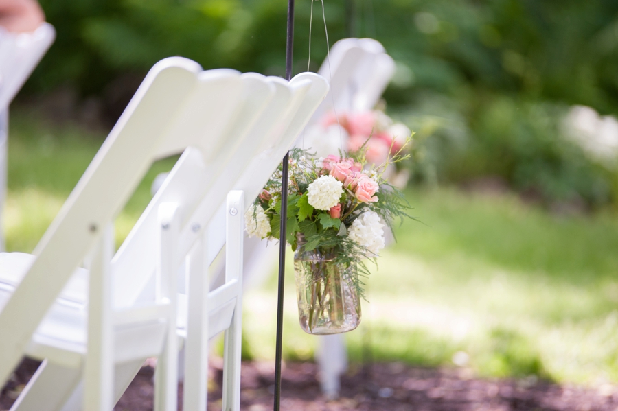 Classic Pink Minnesota Garden Wedding via TheELD.com