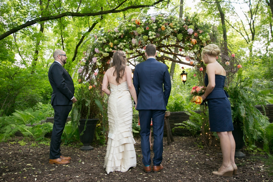 Classic Pink Minnesota Garden Wedding via TheELD.com