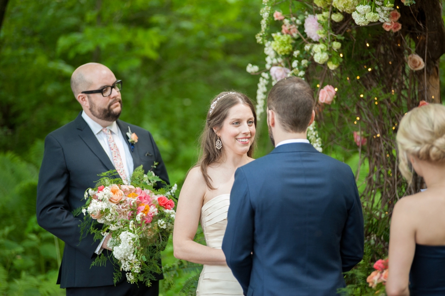 Classic Pink Minnesota Garden Wedding via TheELD.com