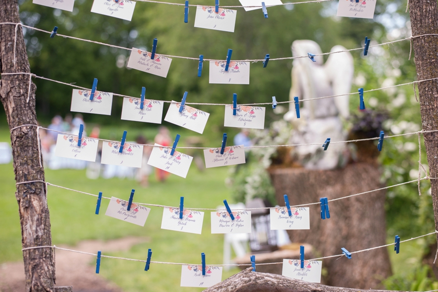 Classic Pink Minnesota Garden Wedding via TheELD.com