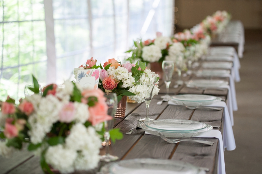 Classic Pink Minnesota Garden Wedding via TheELD.com