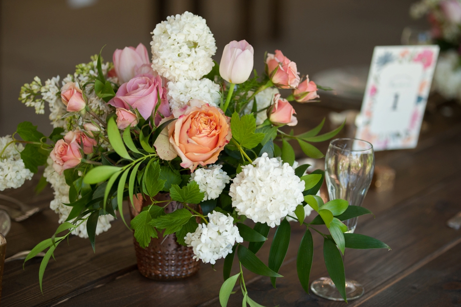 Classic Pink Minnesota Garden Wedding via TheELD.com