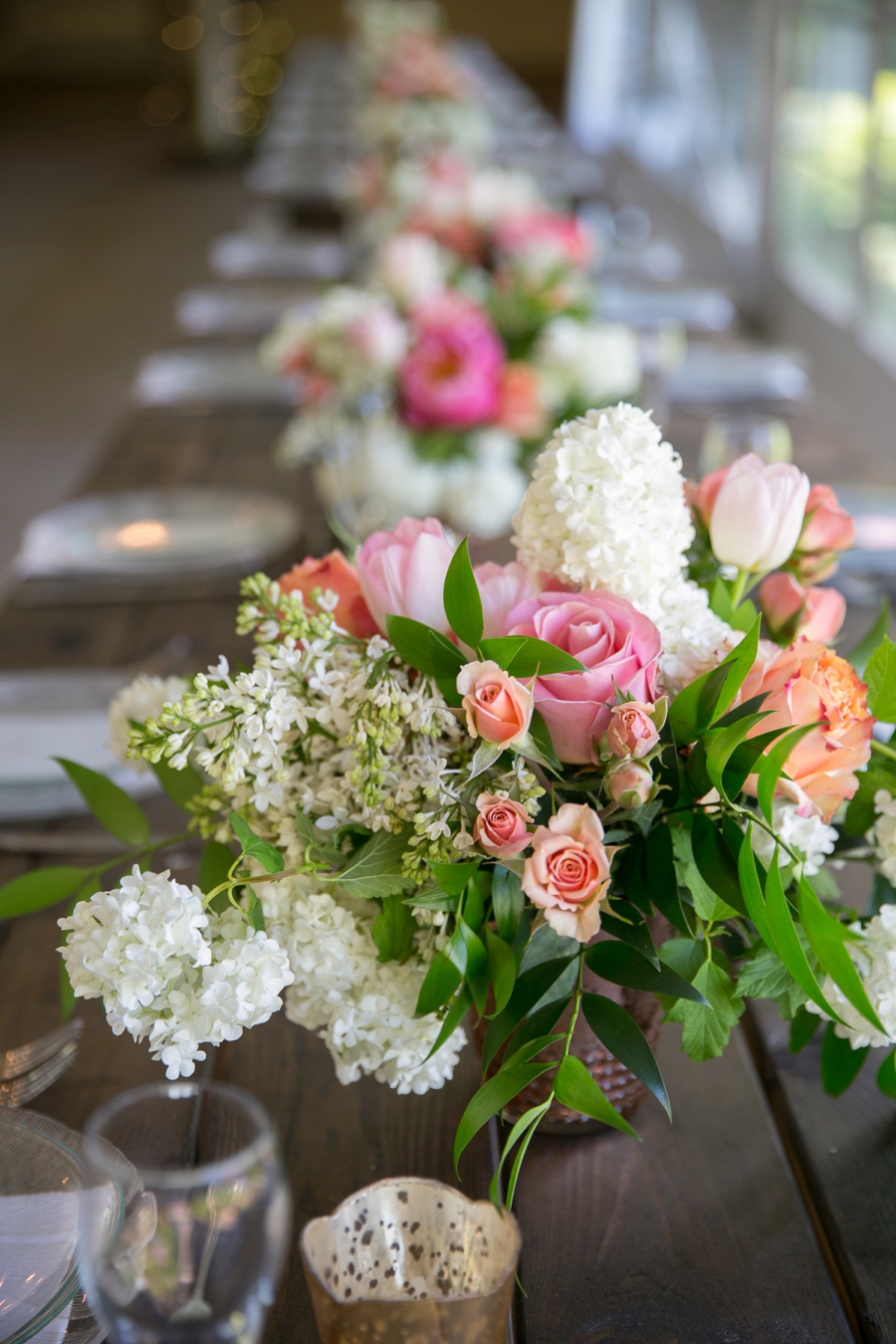 Classic Pink Minnesota Garden Wedding via TheELD.com