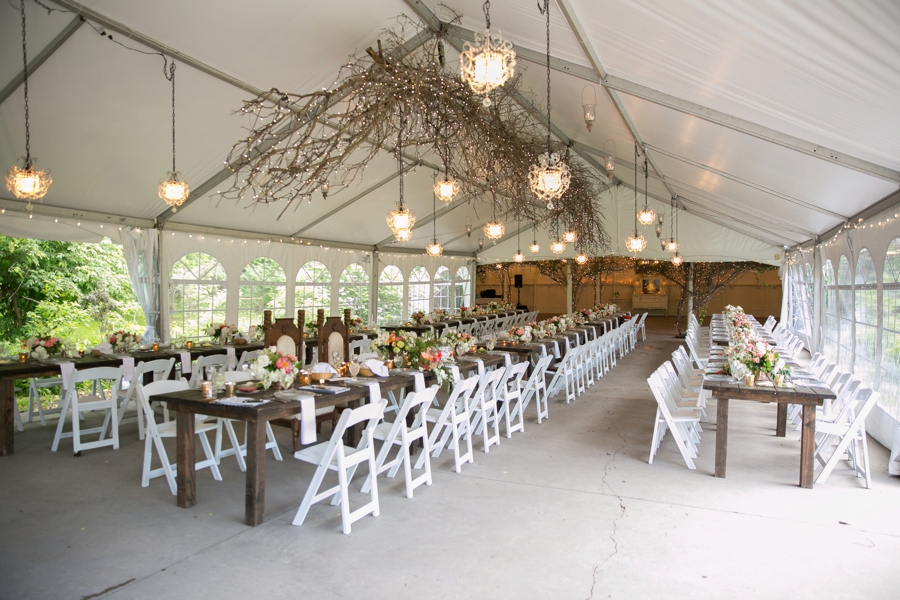 Classic Pink Minnesota Garden Wedding via TheELD.com