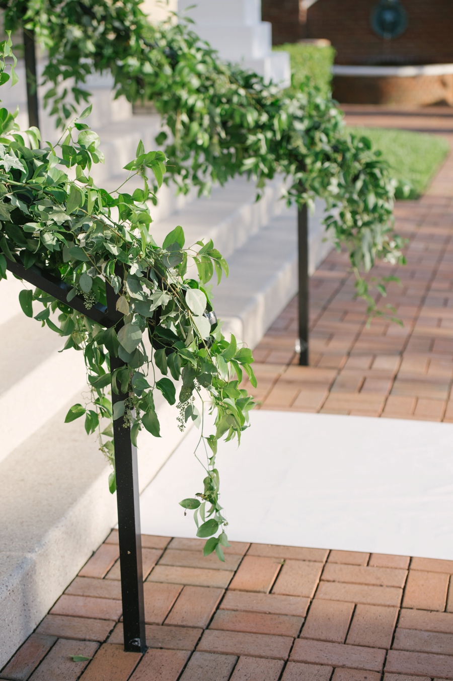 Blue & White Florida Garden Wedding via TheELD.com