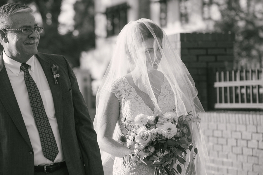 Blue & White Florida Garden Wedding via TheELD.com