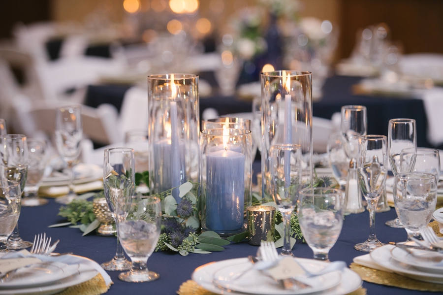 Blue & White Florida Garden Wedding via TheELD.com