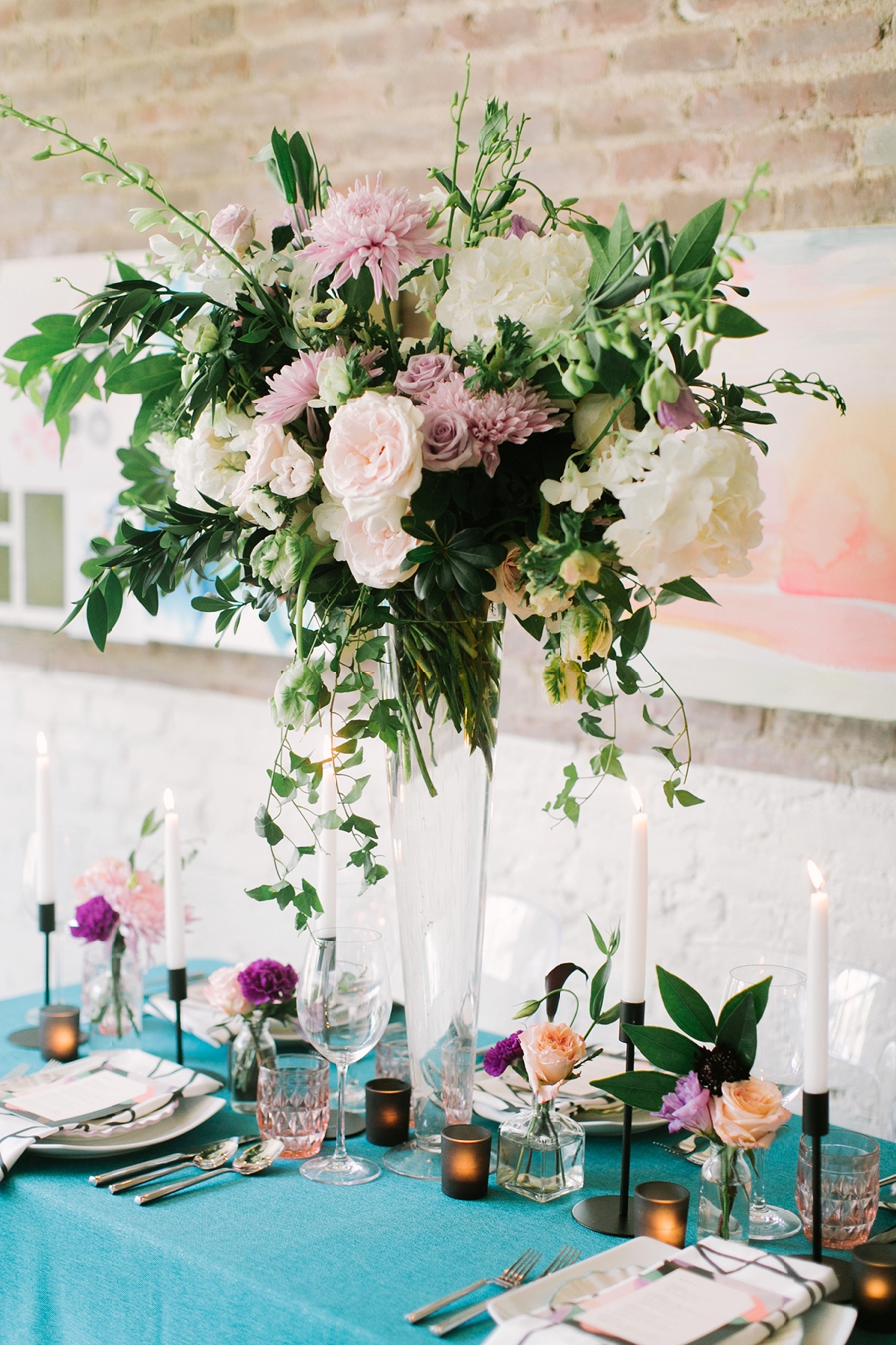 Colorful & Whimsically Modern Wedding Ideas via TheELD.com