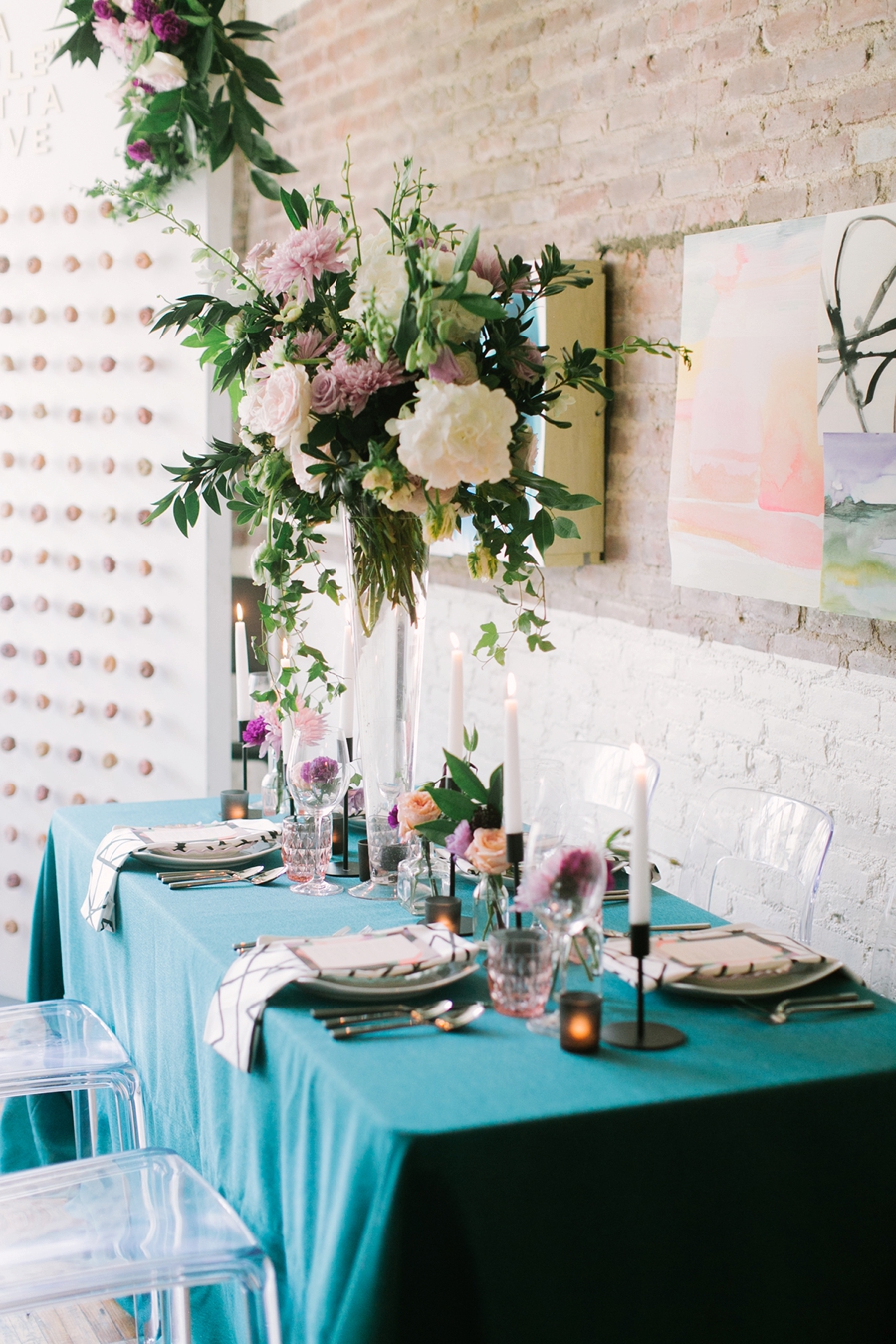 Colorful & Whimsically Modern Wedding Ideas via TheELD.com