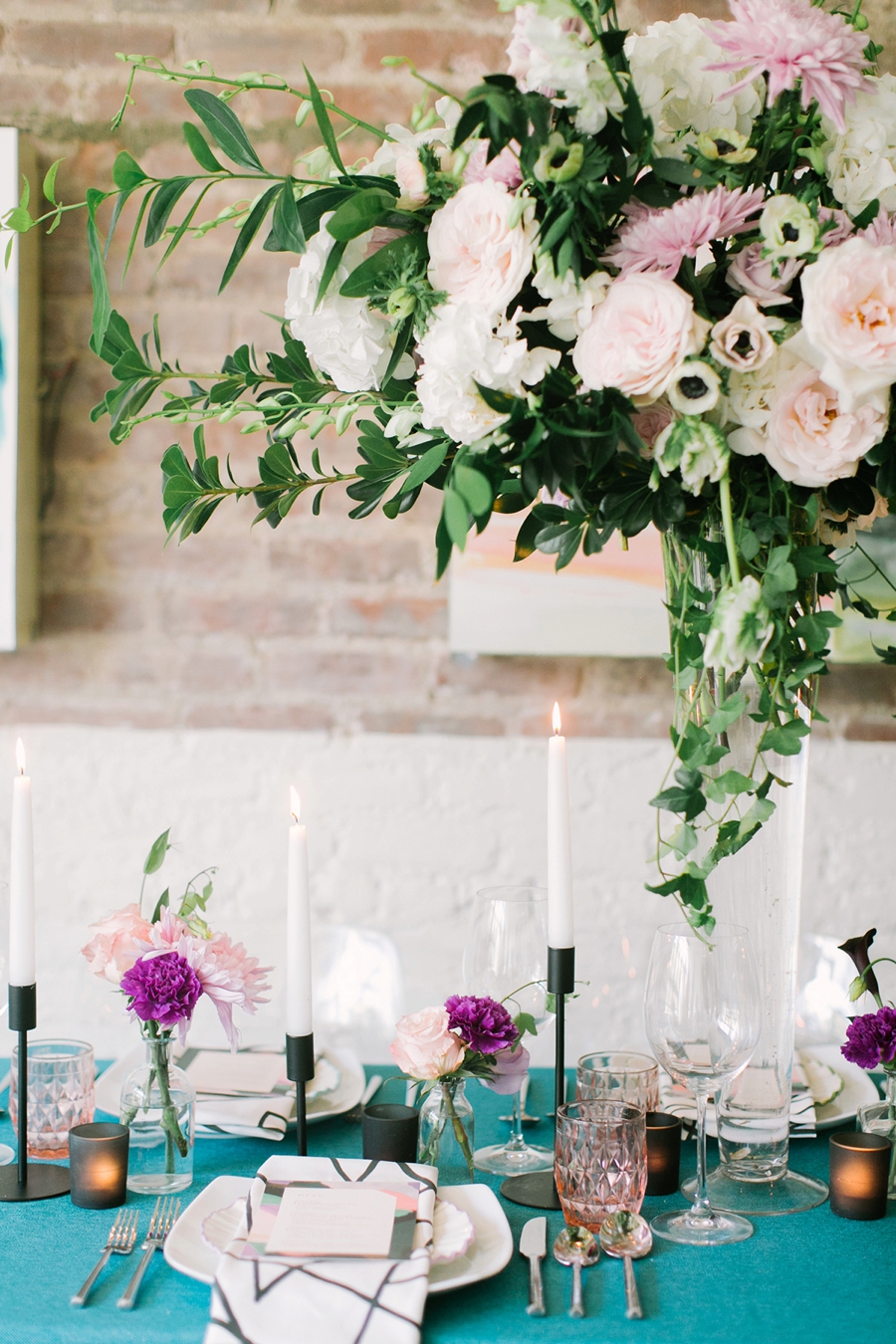 Colorful & Whimsically Modern Wedding Ideas via TheELD.com