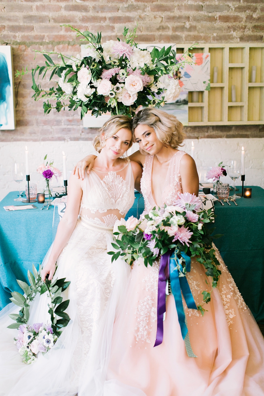 Colorful & Whimsically Modern Wedding Ideas via TheELD.com