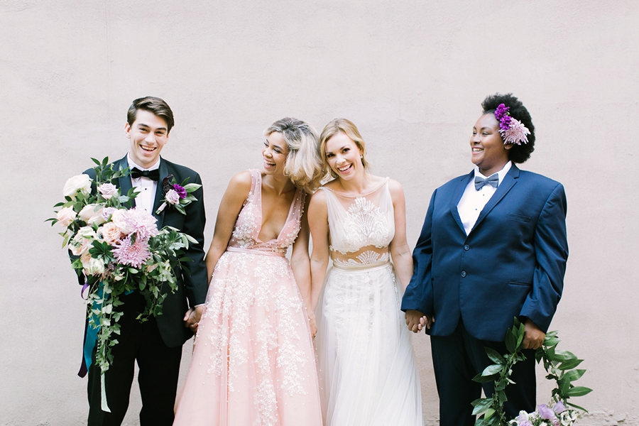 Colorful & Whimsically Modern Wedding Ideas via TheELD.com