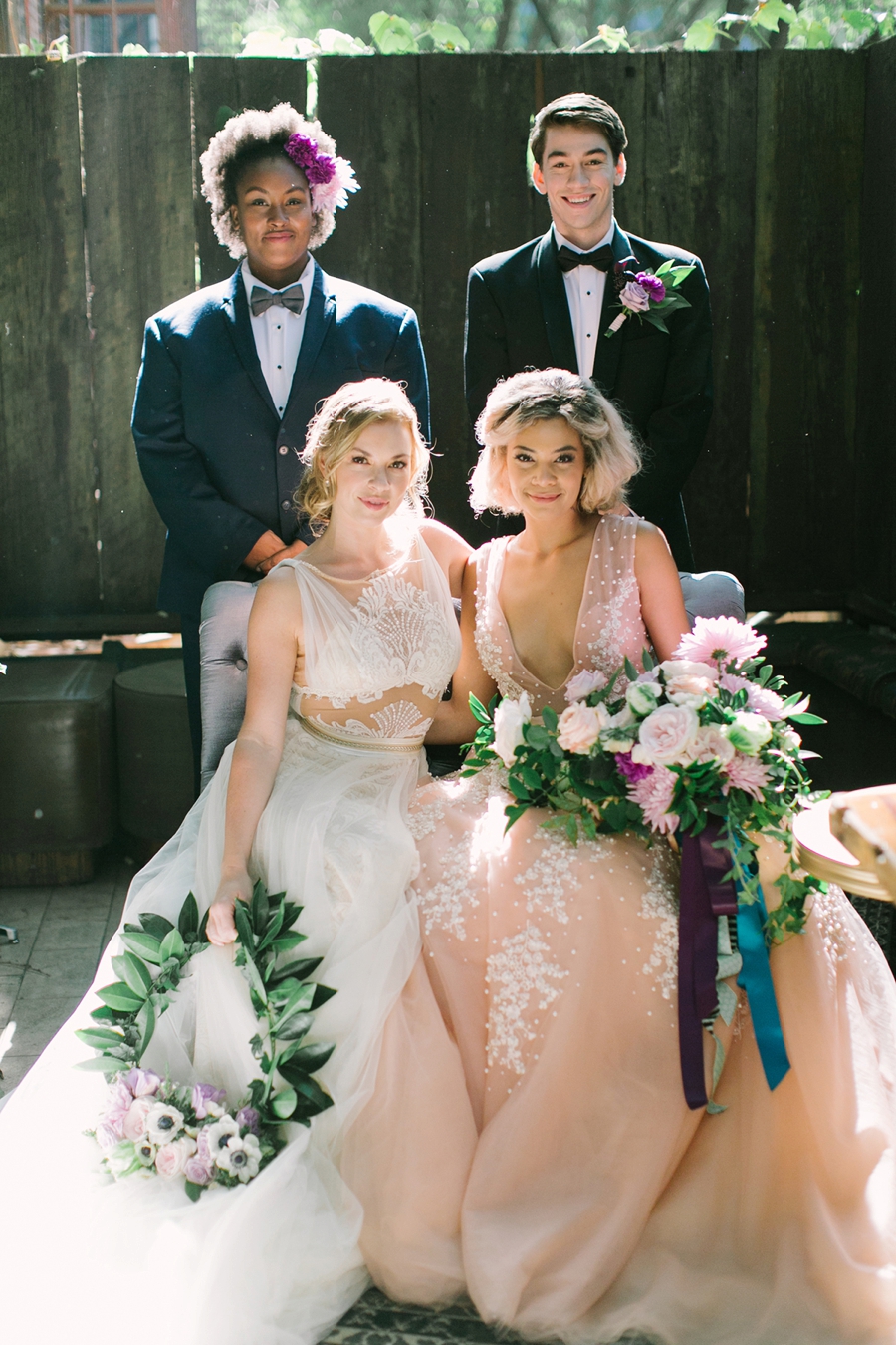 Colorful & Whimsically Modern Wedding Ideas via TheELD.com