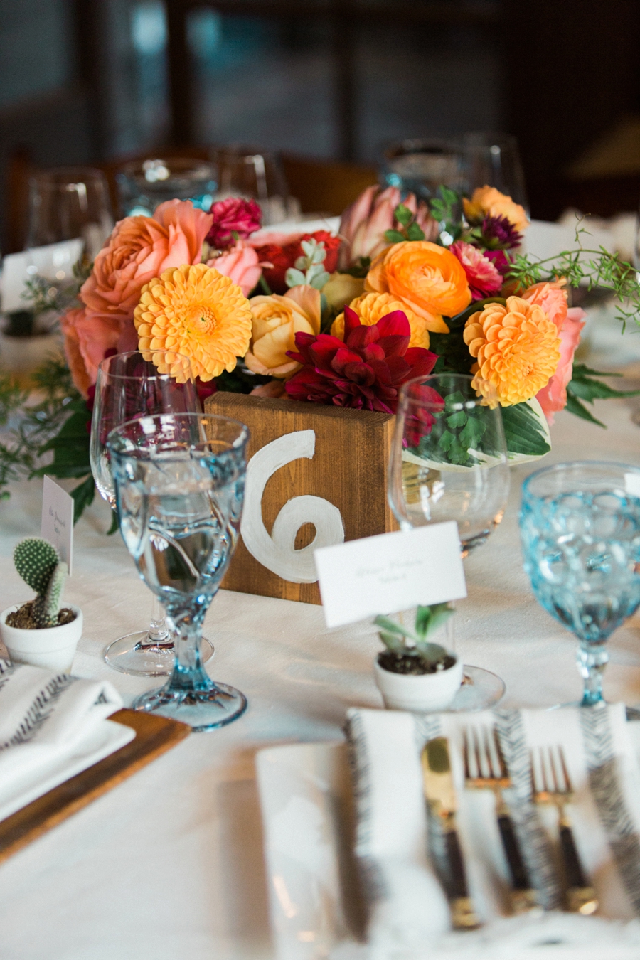 A Colorful Northern California Wedding via TheELD.com