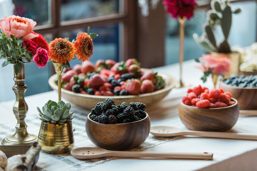 A Colorful Northern California Wedding via TheELD.com