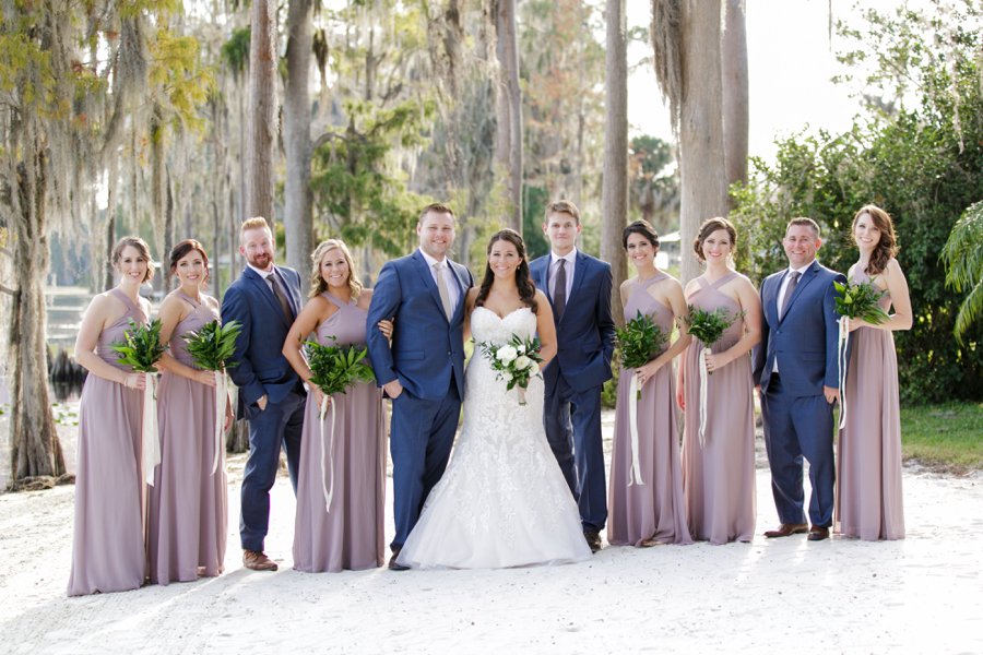 Lavender & Green Lakefront Central Florida Wedding | Every Last Detail