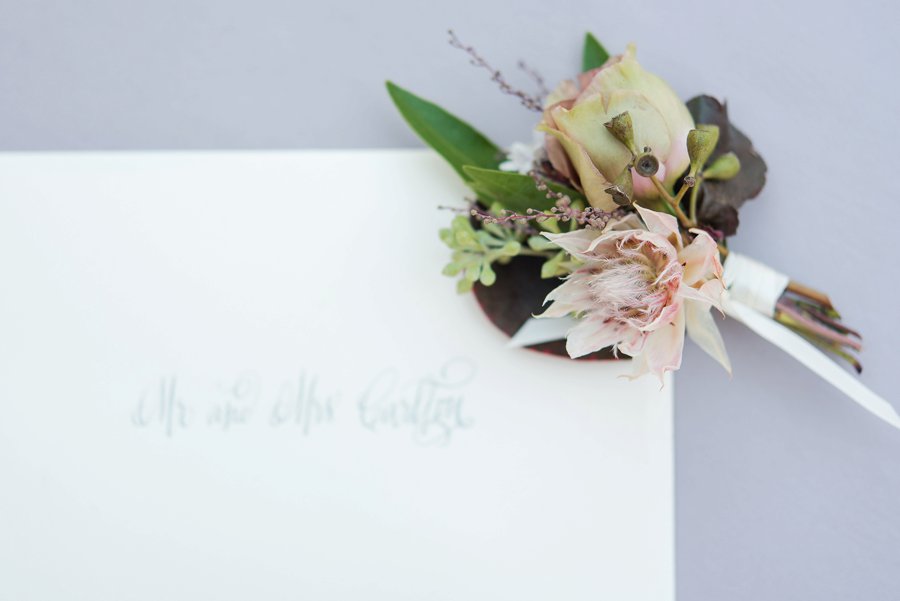 Blush & Grey Tennessee Wedding via TheELD.com