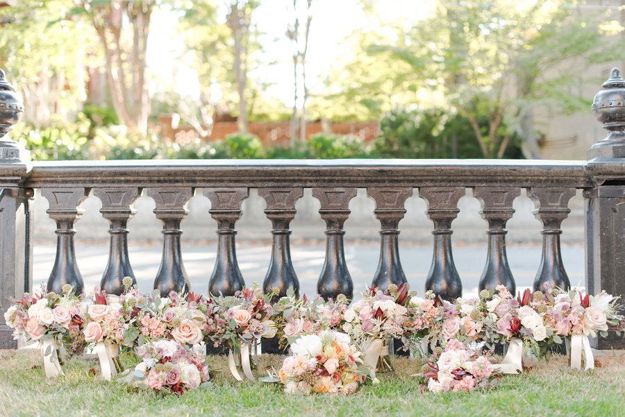 Blush & Grey Tennessee Wedding via TheELD.com