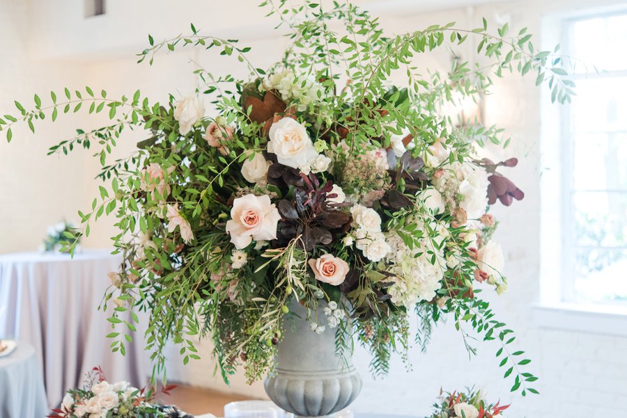 Blush & Grey Tennessee Wedding via TheELD.com