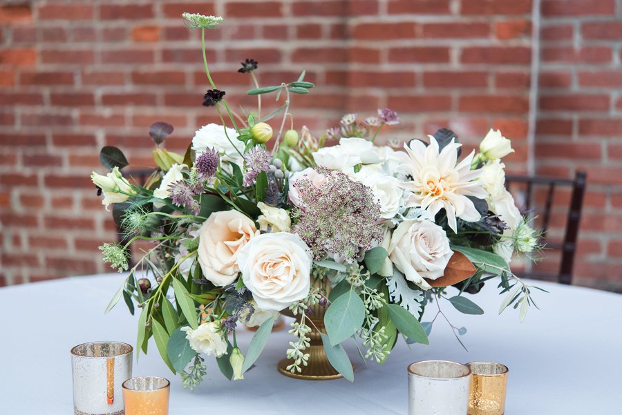 Blush & Grey Tennessee Wedding via TheELD.com