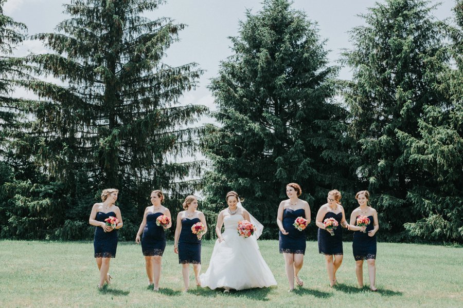 An Eclectic & Colorful Ohio Wedding via TheELD.com