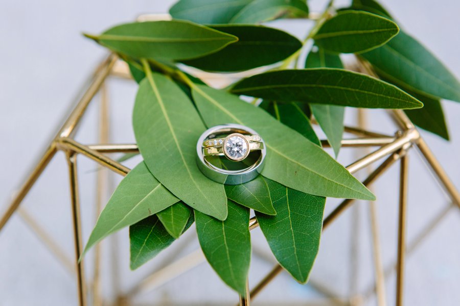 An Intimate Green & White Los Angeles Wedding via TheELD.com