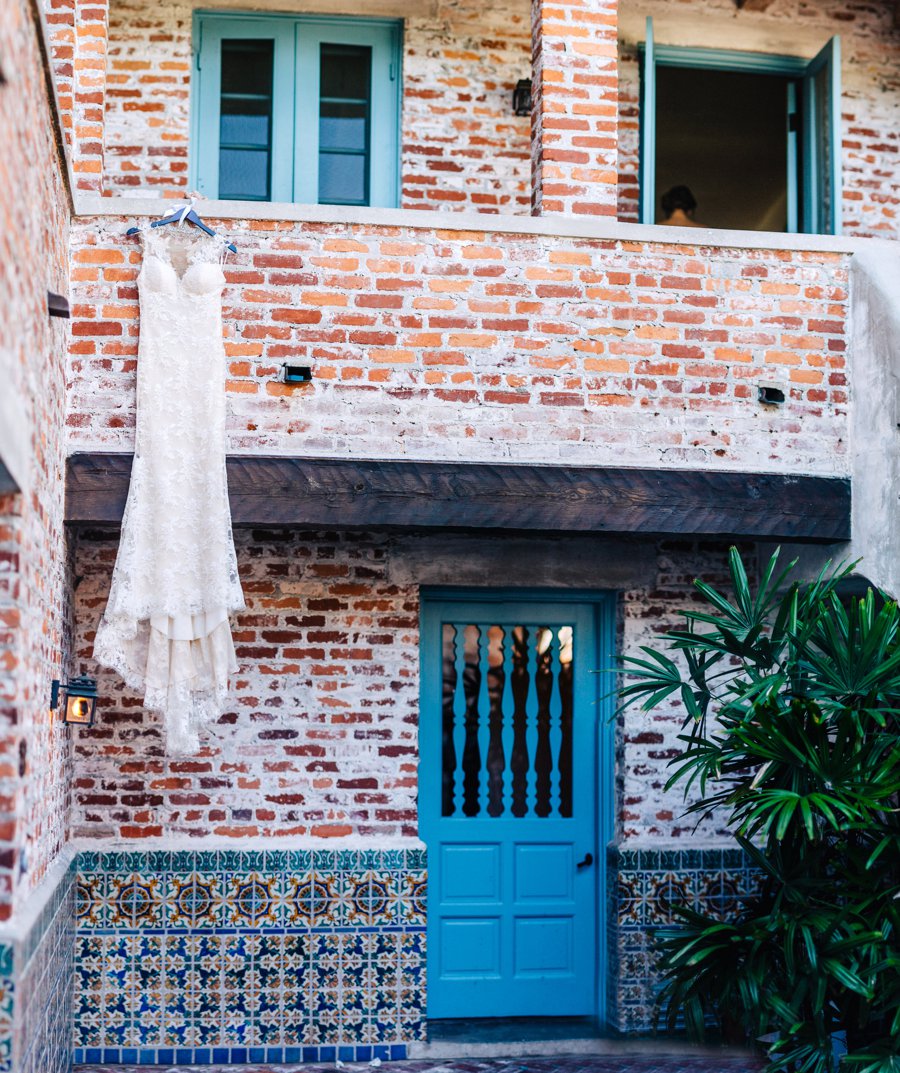 An Elegant Deep Red and Blue Central Florida Wedding via TheELD.com