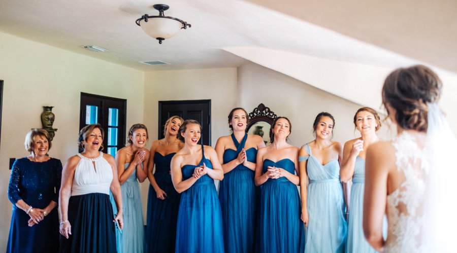 An Elegant Deep Red and Blue Central Florida Wedding via TheELD.com