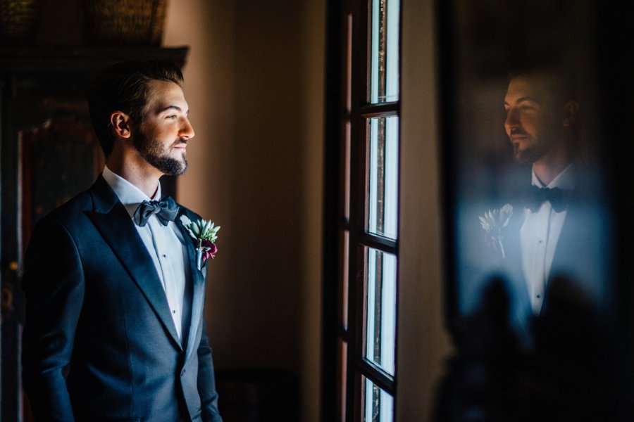 An Elegant Deep Red and Blue Central Florida Wedding via TheELD.com