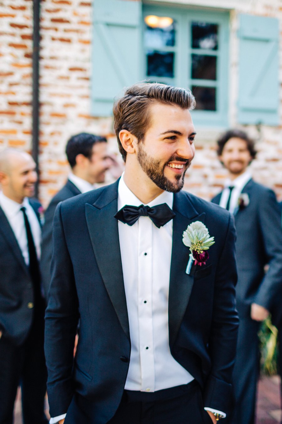 An Elegant Deep Red and Blue Central Florida Wedding via TheELD.com